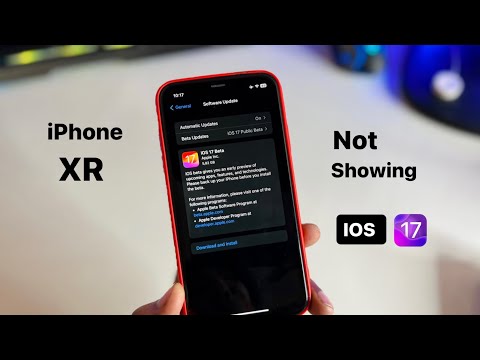 IOS 17 update for iPhone XR - IOS 17 not showing in iPhone XR - Solution