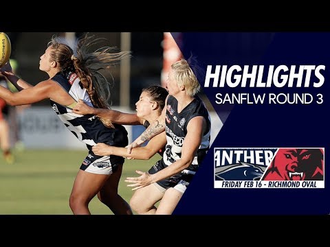 SANFLW Round 3 Highlights - South Adelaide Vs West Adelaide