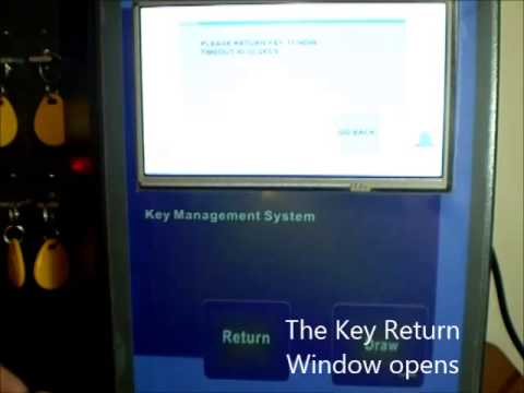 Key Management System - Returning a key (Techpal)