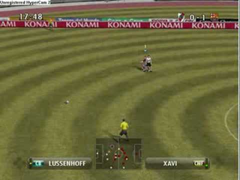 Pes08  Barcelona-River plate - eerste helft