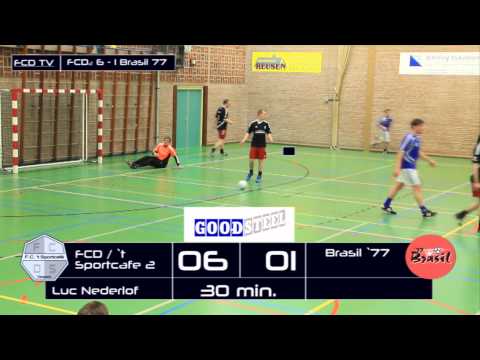 FCD / 't Sportcafé 2 - Brasil '77 3 (8 - 2) samenvatting 25-01-2013