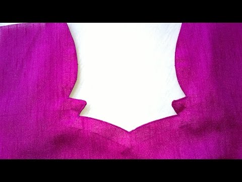 Churidar  neck design cutting and stitching using canvas very easy method Video