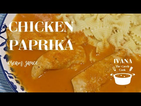 CHICKEN PAPRIKA cream sauce - Recipe