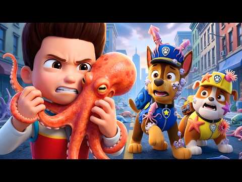 Ryder, Are You Okay? The Underwater Rescue!!! | Funny Story – Paw Patrol Ultimate Rescue | Rainbow 3