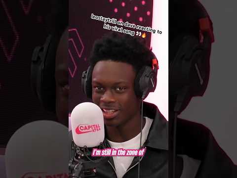 leostaytrill on dave reacting to his viral song 👀 #shorts #leostaytrill #santandave
