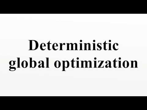 Deterministic Global Optimization