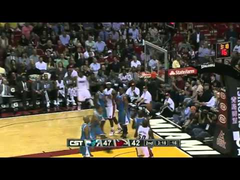 NBA New Orleans Hornets Vs Miami Heat Highlights Jan 30, 2012 Game Recap