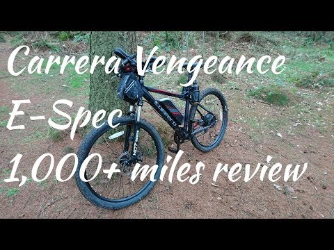 Carrera Vengeance (E-spec) electric bike, 1,000+ miles review