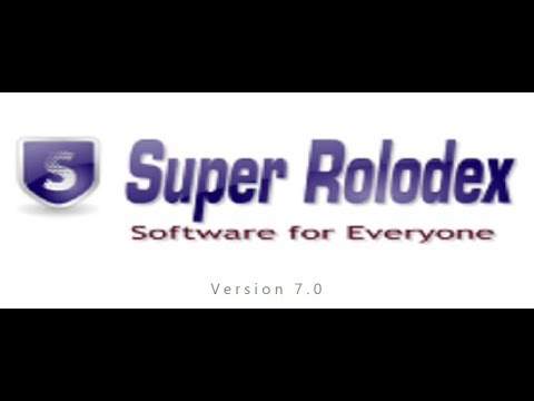 Password Protect Records in Super Rolodex