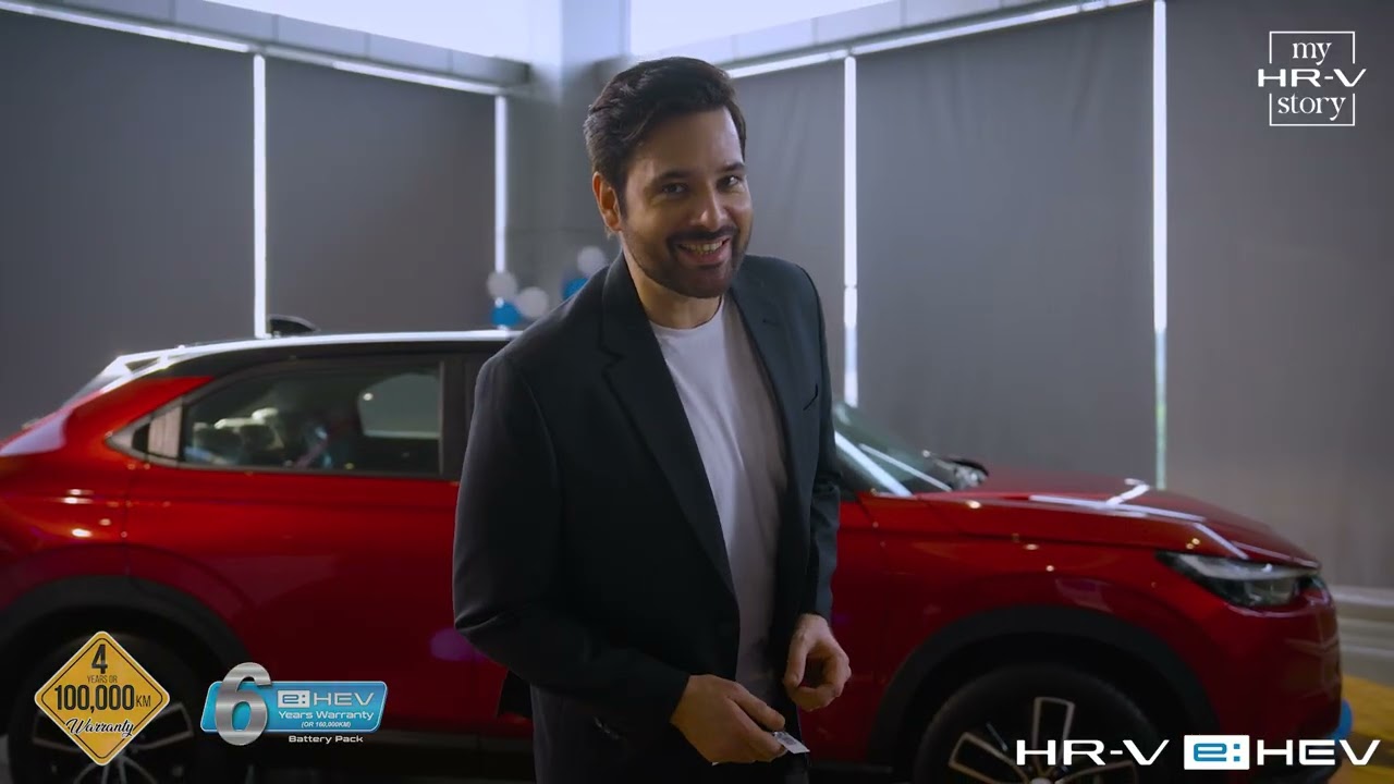 Mikaal Zulfiqar Picks Up His Honda HR-V e:HEV | Design, Tech & Driving Experience