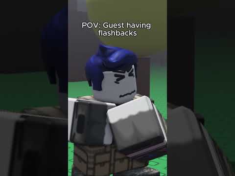 Guest1337 Having Flashbacks | A Roblox Animation | #shorts #animation #robloxanimation #forsaken