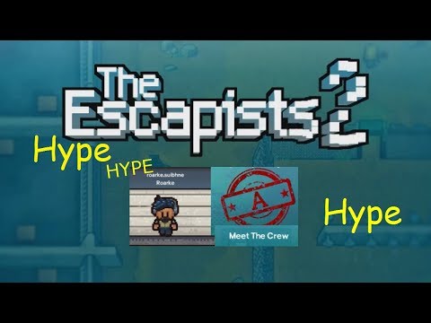 Day 1 Escape (Meet the Crew) - Center Perks 2.0 - The Escapists 2