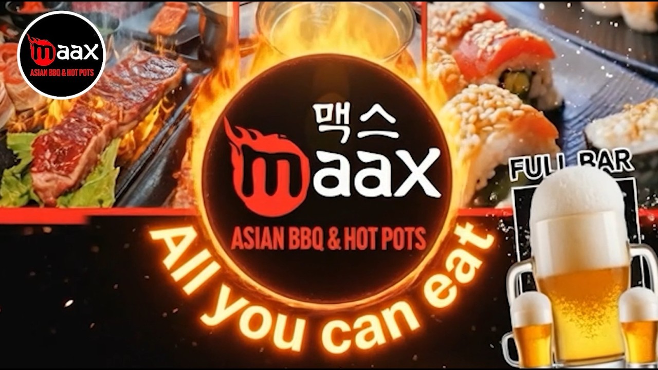 [시카고 핫플/브이로그] MAAX Asian BBQ & Hot Pots - 맥스, All you can eat - 업체탐방