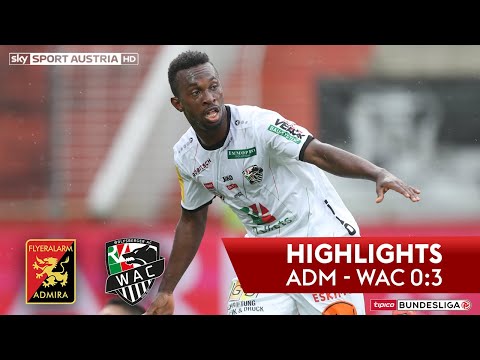 Highlights: tipico Bundesliga, 1. Runde: FC Flyeralarm Admira - Wolfsberger AC 0:3