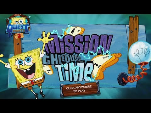 SPONGEBOB SQUAREPANTS : Mission through Time - Back to the Future [Nickelodeon Games] Video