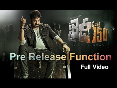 Chiranjeevi's Khaidi No 150 Pre Release Full Event