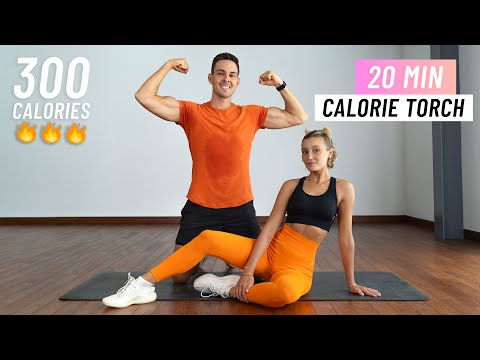 20 Min Full Body HIIT Workout (No Jumping, No Equipment)