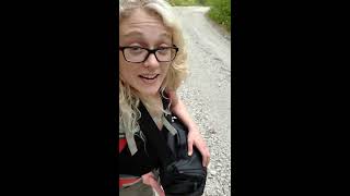 preview picture of video 'Hiking and bushcraft with a Maremma puppy and a Dingo in Ontario'