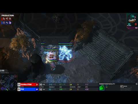 PiG (Z) vs ElementFini (P) #1 - QLASH Casters Invitational Group A