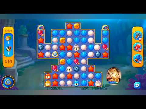 фишдом 2022 # 10606 уровень - прохождение без бустеров # Fishdom,  10606  level - no Boosters.