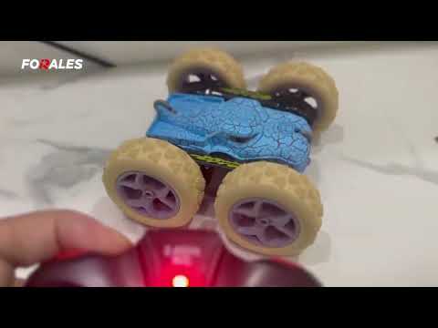 RC mašina automobilis, Radijo bangomis valdomas automobilis, Dinosaur stunt car video