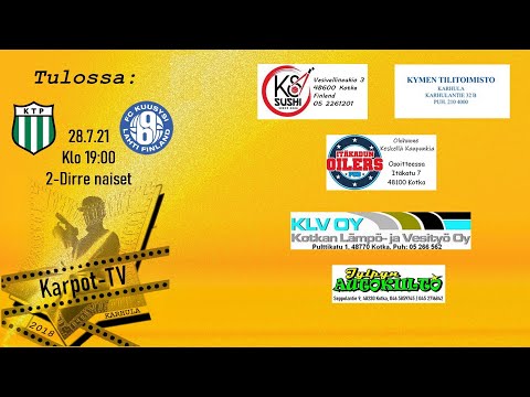 FC KTP - FC KUUSYSI | 2-Divari naiset | Arto Tolsa Areena