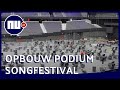 Opbouw podium Songfestival begonnen: 'Ahoys grootste productie ooit' | NU.nl