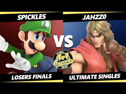 4o4 Smash Night 63 Losers Finals - Spickles (Luigi) Vs. Jahzzo (Ken) SSBU Ultimate Tournament