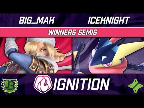 big_mak (Sheik) vs IceKnight (Greninja) - Ignition 290 WINNERS SEMIS