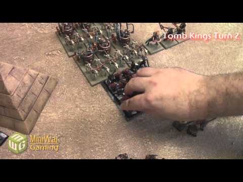 Tomb Kings vs Skaven Warhammer Fantasy Battle Report - Beat Matt Batrep - Part 2/3