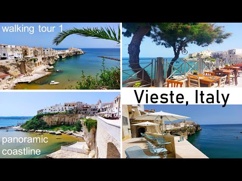 Vieste / Walking tour 1 / Coastline / Panoramic viewing points / Hictoric center  - old town
