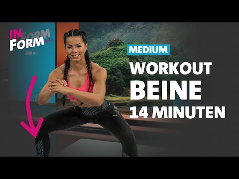 #2 Workout Beine // 14 Minuten // No Equipment | InForm by SWR Sport