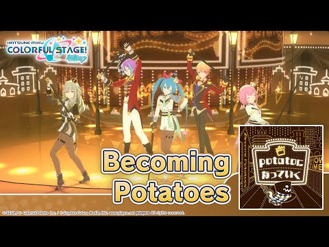 HATSUNE MIKU: COLORFUL STAGE! - Becoming Potatoes by Neru 3D Music Video - Wonderlands x Showtime