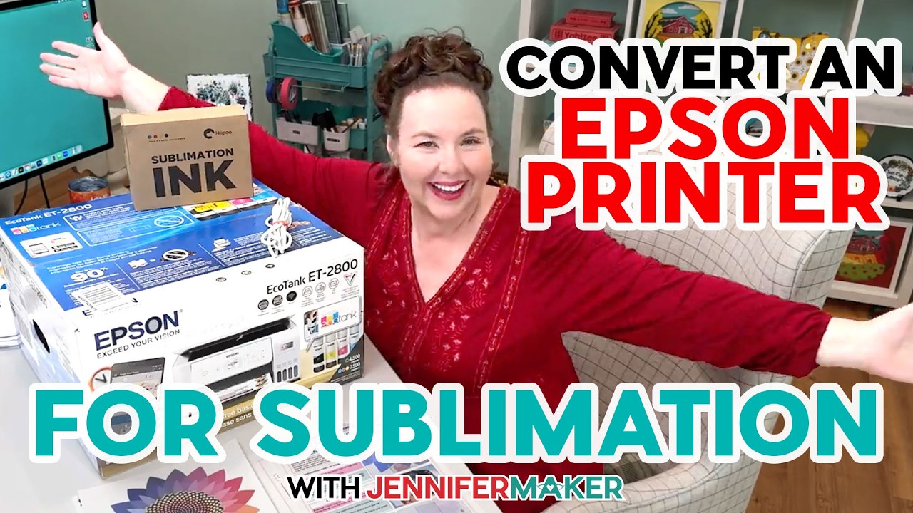 How To Convert An Epson EcoTank Printer For Sublimation | Step-By-Step Tutorial