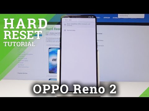 HARD RESET OPPO Reno 2 – Wipe Data by Recovery Mode