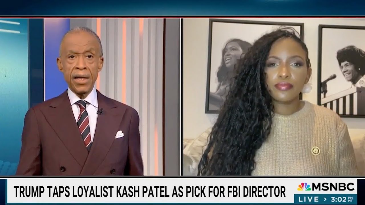 Rep. Crockett Pulls the Curtain on Kash Patel | Project 2025 Scheme