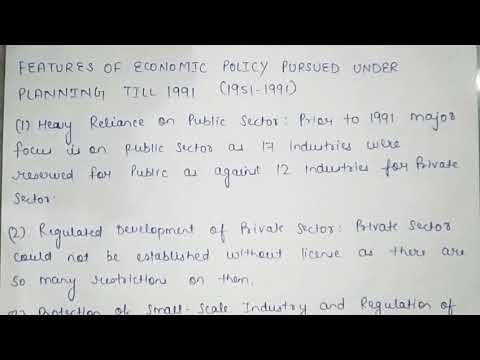 Economic planning need for economic planning five year plans in india indian economy
