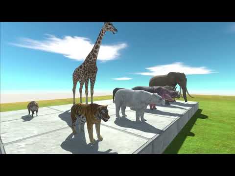 Speed race of animals - Animal Revolt Battle Simulator