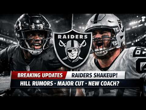 Huge Raiders Shakeup — Star WR Talk, Big Cap Cut, Defense Gets Reinforcements