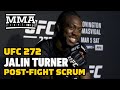 Jalin Turner Surprised By Jamie Mullarkey’s Durability: ‘How Are You Still Standing, Bro?’ | UFC 272