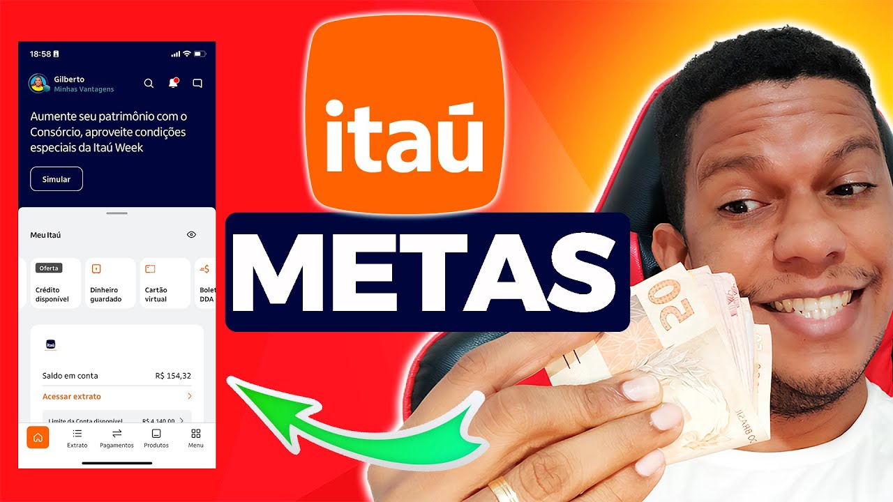 ITAÚ GOALS HAS ARRIVED: HOW DOES IT WORK? IS IT WORTH SAVING MONEY AT ITAÚ BANK? HOW TO CREATE GO...