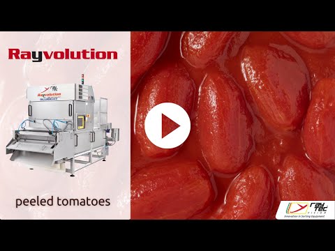 #Rayvolution#sortingmachine for🍅 #peeledtomatoes | RAYTEC VISION SpA