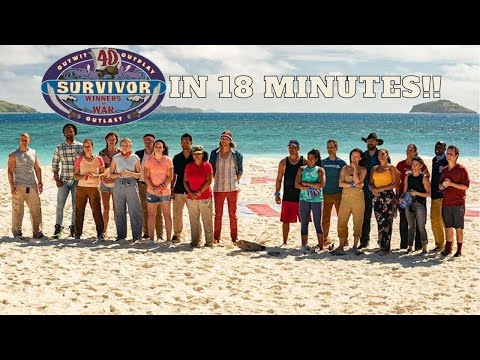 Survivor Winners At War In 18 Minutes!!