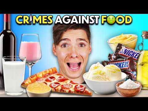 Try Not To Get Mad - WORST Food Crimes! | React