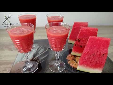 Recette Smoothie melon-pêche nectar d’été