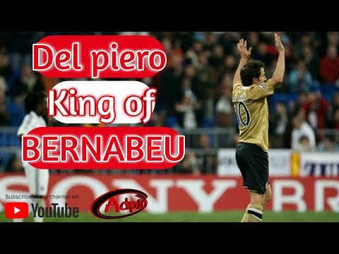 Delpiero standing ovation Bernabeu