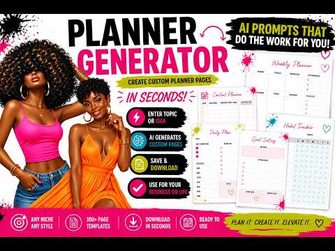 Create Instant Adventure Planners