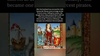 ⚔️🔥 The Lioness of Brittany! Jeanne de Clisson’s revenge painted the seas red! 🏴‍☠️❤️‍🔥 #PirateQueen