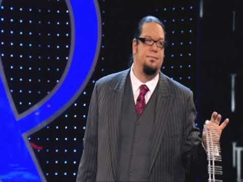 Penn & Teller: Fool Us - Penn performs an INCREDIBLE memorization act with a Nailgun.
