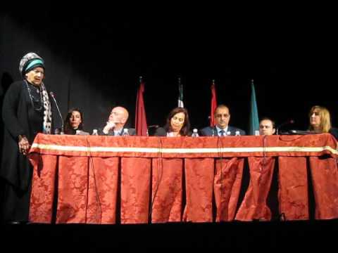 Fatiha d'ouverture des Journées sur Abu-Madyan à Cantillana par Mme Selma GARAUDY